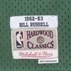 Mitchell & Ness Boston Celtics Bill Russell 1962 Road Swingman Jersey (X-Large) view 3