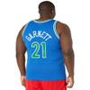 Adult Kevin Garnett Minnesota Timberwolves 2003 Blue Mitchell & Ness Throwback Swingman Jersey - Men's view 2
