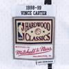 Adult Vince Carter Toronto Raptors Mitchell & Ness White Throwback Swingman Jersey - Men's view 3