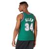 Adult Ray Allen Milwaukee Bucks Mitchell & Ness NBA Green Throwback Swingman Jersey - Men's view 2