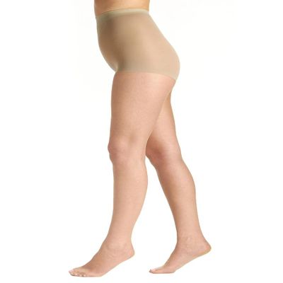 Berkshire Womens Shimmers Ultra Sheer Control Top 4429 Pantyhose, Candlelight, 1