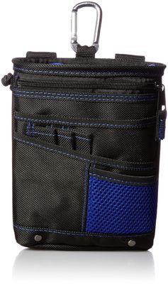 Bowken Club Pouch, Accessory Bag, Black (Black 19-3911tcx)