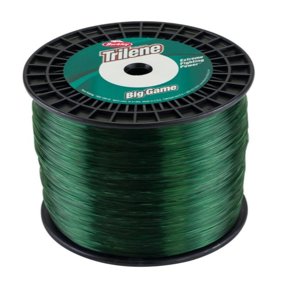 Berkley Trilene Big Game, Green, 40lb | 18.1kg, 1480yd | 1353m Monofilament Fishing Line, Suitable for Saltwater and Freshwater Environments