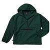 Charles River Apparel Youth Pack-N-Go Pullover, Lightweight Packable Windbreaker, Wind & Water-Resistant Kids Jacket, Forest, Medium view 2