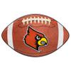 Fanmats - 2640 FANMATS NCAA University of Louisville Cardinals Nylon Face Football Rug 22"x35" view 1
