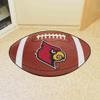Fanmats - 2640 FANMATS NCAA University of Louisville Cardinals Nylon Face Football Rug 22"x35" view 2
