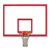 Steel Rectangular Backboard w Target and Border view 1