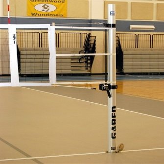 Gared Collegiate Upright Post for The Collegiate Volleyball Court System from One Upright