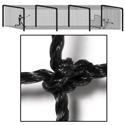 BSN Sports Varsity Batting Tunnel Net (70 ft. L x 14 ft. W x 12 ft. H)