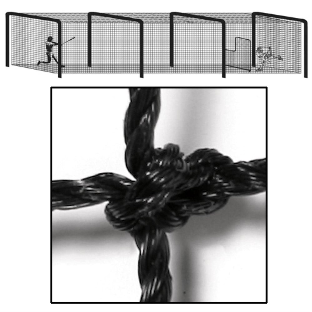 BSN Sports Varsity Batting Tunnel Net (70 ft. L x 14 ft. W x 12 ft. H)