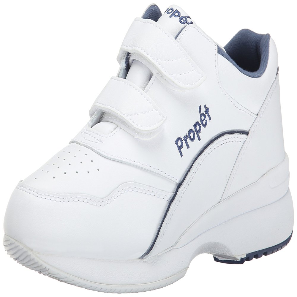 Propt Womens Tour Walker Strap Walking Walking Sneakers Shoes - White - Size 10 B