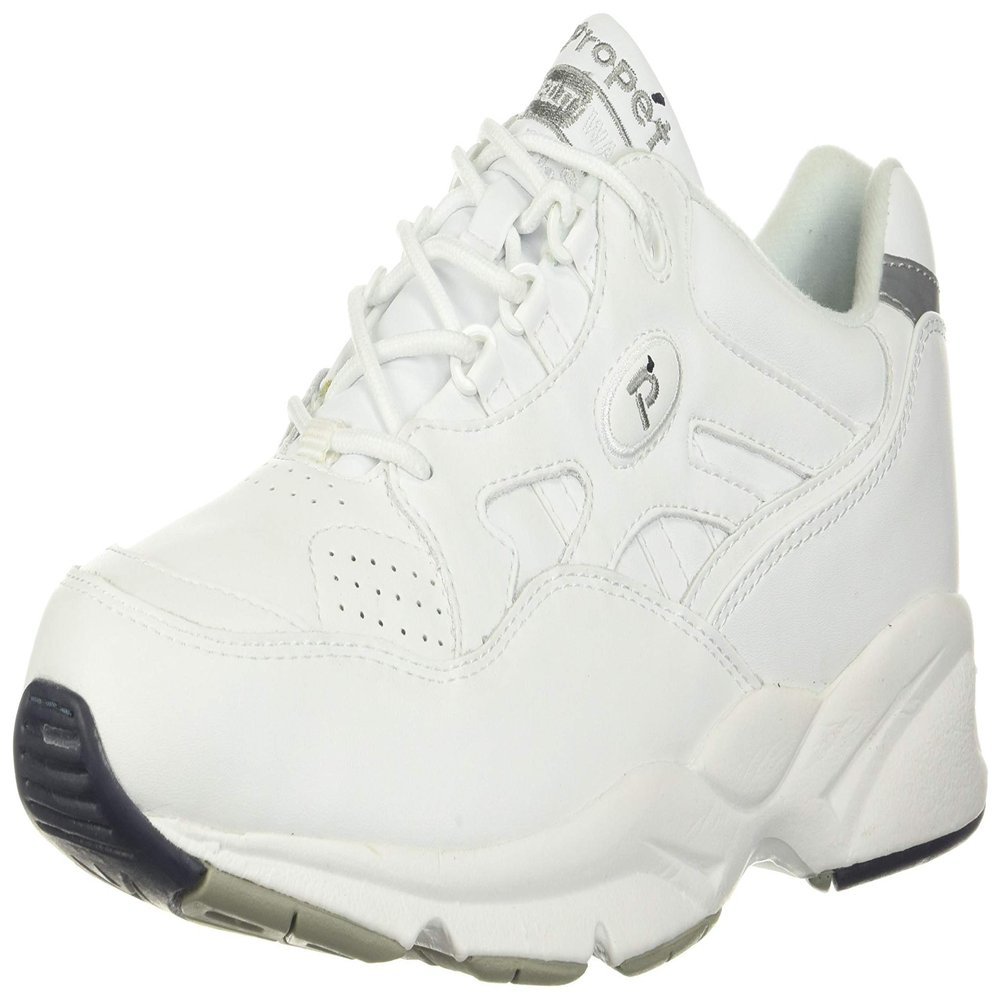 Propt womens Tour Walker Medicare/Hcpcs Code = A5500 Diabetic walking shoes, White, 7.5 X-Wide US