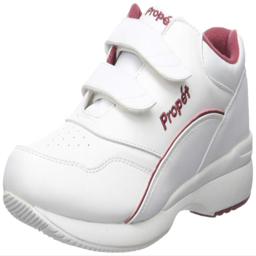 Propt Women's Tour Walker Strap II Sneaker,Sport White,8.5 XX (US Women's 8.5 EEEE)