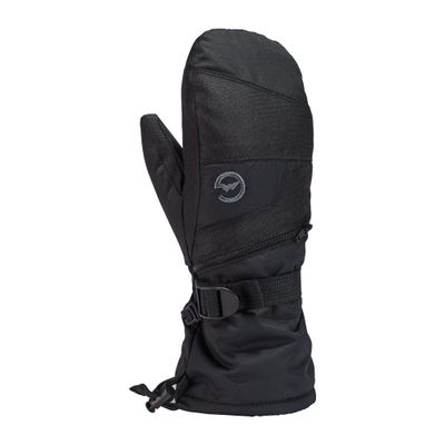 Gordini Kids' Ultra Dri-Max Gauntlet Mitten, Black, XL