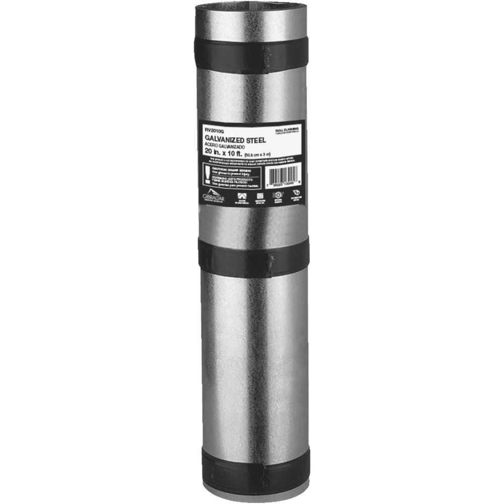 Noll Norwesco 4201-7012 20" x 10' Galvanized Roll Valley