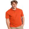 Hanes Men's Cotton-Blend EcoSmart Jersey Polo,Orange,XX-Large view 3
