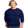 Hanes 90/10 Cotton/Polyester 10.2oz. Ultimate Cotton - Crewneck, M-Deep Navy view 1