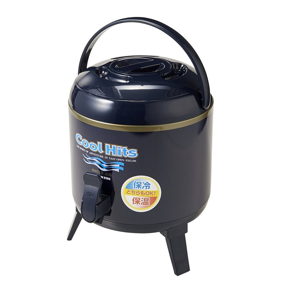 Captain stag (CAPTAIN STAG) Hits Cool water jug 6L navy M-5026 (japan import)