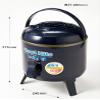 Captain stag (CAPTAIN STAG) Hits Cool water jug 6L navy M-5026 (japan import) view 2