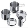 Captain Stag M-8578 Camping Stainless Steel Tableware Mug Set view 1