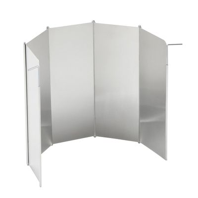 LOGOS Windscreen, For Barbecues, Stovetops, Windshield, Indoor Use, Folding Storage