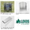 LOGOS Windscreen, For Barbecues, Stovetops, Windshield, Indoor Use, Folding Storage view 4