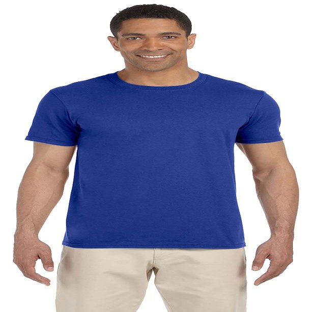 Gildan Youth DryBlend 5.6 oz., 50/50 T-Shirt - ROYAL - L G800B-simple