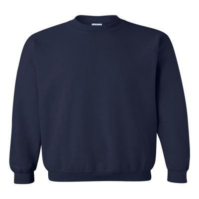 Gildan Heavy Blend Crewneck Sweatshirt, Navy, X-Large