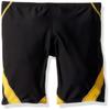 TYR Men's Alliance Splice Jammer Swimsuit, Black/Gold, 26 view 2