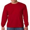 Gildan Ultra Cotton 6 oz. Long-Sleeve T-Shirt (G240)- RED,3XL view 1