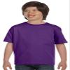 Gildan 50-50 Youth Short-Sleeve T-Shirt (8000B) Tee X-Small Purple view 1