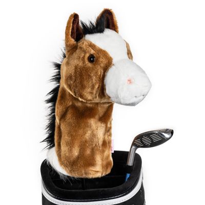 Daphne's Headcovers Horse Driver Headcover | Premium Driver Headcovers | Funny Golf Club Covers | Stylish Protection for Your Clubs | Men's Golf Gear | Driver Headcover for Men and Women