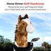 Daphne's Headcovers Horse Driver Headcover | Premium Driver Headcovers | Funny Golf Club Covers | Stylish Protection for Your Clubs | Men's Golf Gear | Driver Headcover for Men and Women view 2