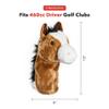 Daphne's Headcovers Horse Driver Headcover | Premium Driver Headcovers | Funny Golf Club Covers | Stylish Protection for Your Clubs | Men's Golf Gear | Driver Headcover for Men and Women view 3
