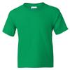 Gildan 50-50 Youth Short-Sleeve T-shirt (8000B) Tee Small Kelly Green view 1