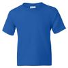 Gildan 50-50 Youth Short-Sleeve T-shirt (8000B) Tee Medium Royal view 1
