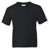 Gildan 50-50 Youth Short-Sleeve T-shirt (8000B) Tee Large Black view 1