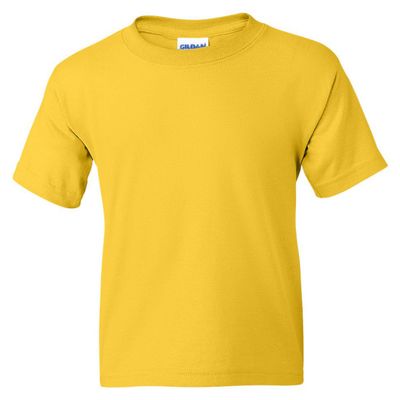 Gildan 50-50 Youth Short-Sleeve T-shirt (8000B) Tee Large Daisy