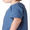 Gildan 50-50 Youth Short-Sleeve T-Shirt (8000B) Tee Large Sport Grey view 2