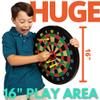 Doinkit Dart Magnetic Dartboards - Large Premium Design - 6 Kid Safe Durable Doinkit Darts - 20+ Fun Indoor Party Game for Kids and Adults view 2