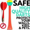 Doinkit Dart Magnetic Dartboards - Large Premium Design - 6 Kid Safe Durable Doinkit Darts - 20+ Fun Indoor Party Game for Kids and Adults view 3