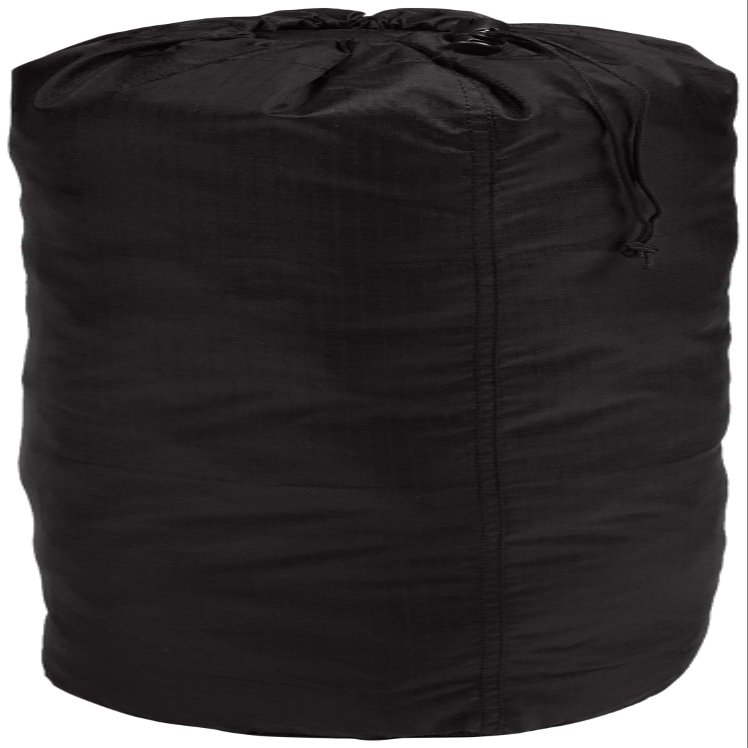 Bilby Nylon Stuff Bag Black 5" X 8"