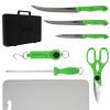 Grip 8 pc Fisherman & Field Dressing Tool Kit - Cleaning, Prep, Scaling, Hunting view 1