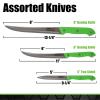 Grip 8 pc Fisherman & Field Dressing Tool Kit - Cleaning, Prep, Scaling, Hunting view 2