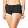 Maidenform Women's Microfiber with Lace Boyshort PantyBlack8/X-Large view 1