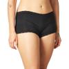 Maidenform Women's Microfiber with Lace Boyshort PantyBlack8/X-Large view 2
