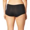 Maidenform Women's Microfiber with Lace Boyshort PantyBlack8/X-Large view 3