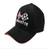Corvette Crossflag Logo Hat Black view 3