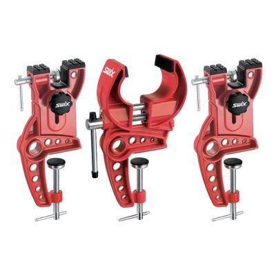 SWIX T149-50 Ski Vise With 50mm Wide Jaws | Durable Adjustable Clamps For Waxing And Tuning Alpine & Downhill Skis