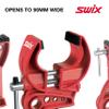 SWIX T149-50 Ski Vise With 50mm Wide Jaws | Durable Adjustable Clamps For Waxing And Tuning Alpine & Downhill Skis view 3